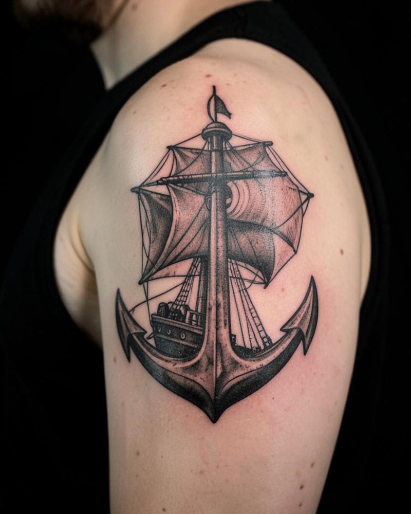 Tatuering gjord på Lighthouse Tattoo i Borlänge, exempel 6